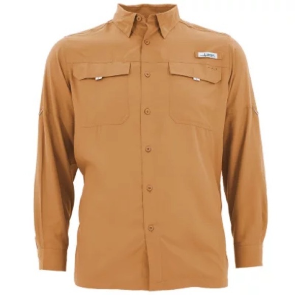🆕 HABIT Blue Springs L/S River Shirt Mens Fishing Shirt Size XL with SPF 40 - Picture 1 of 6